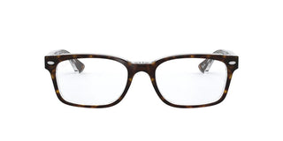 Ray-Ban Highstreet RX 5286 women Havana Squared Eyeglasses