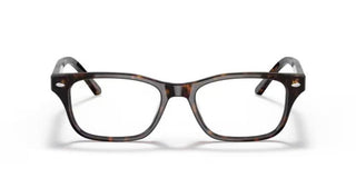 Ray-Ban RX 5345D unisex Havana Squared Eyeglasses