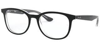 Ray-Ban RX 5356 unisex Black Geometric Eyeglasses