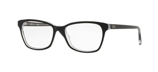 Ray-Ban RX 5362 women Black Geometric Eyeglasses