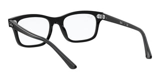 Ray-Ban RX 5383 unisex Black Squared Eyeglasses