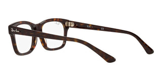 Ray-Ban RX 5383 unisex Havana Squared Eyeglasses