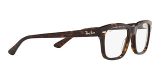 Ray-Ban RX 5383 unisex Havana Squared Eyeglasses