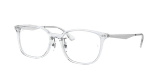 Ray-Ban RX 5403D unisex Transparent Squared Eyeglasses