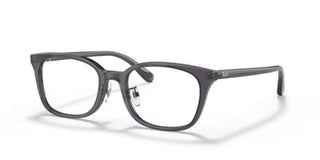 Ray-Ban RX 5407D unisex Grey Squared Eyeglasses