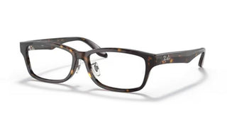 Ray-Ban RX 5408D unisex Havana Geometric Eyeglasses