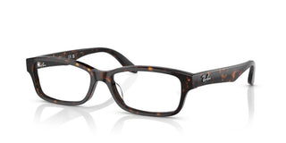 Ray-Ban RX 5415D unisex Havana Squared Eyeglasses