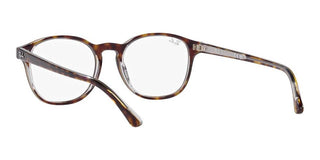 Ray-Ban RX 5417 unisex Havana Geometric Eyeglasses