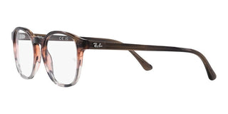 Ray-Ban RX 5417 unisex Red Geometric Eyeglasses