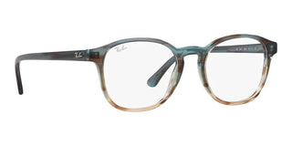 Ray-Ban RX 5417 unisex Green Geometric Eyeglasses