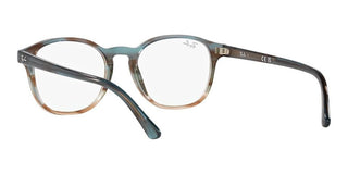 Ray-Ban RX 5417 unisex Green Geometric Eyeglasses