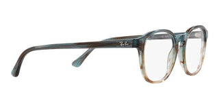 Ray-Ban RX 5417 unisex Green Geometric Eyeglasses