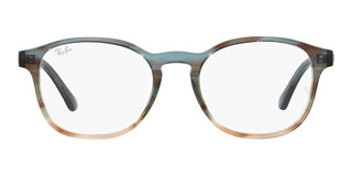 Ray-Ban RX 5417 unisex Green Geometric Eyeglasses