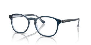 Ray-Ban RX 5417 unisex Blue Visor Eyeglasses