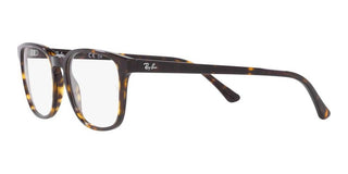 Ray-Ban RX 5418 unisex Brown Geometric Eyeglasses