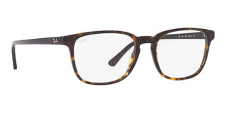 Ray-Ban RX 5418 unisex Brown Geometric Eyeglasses