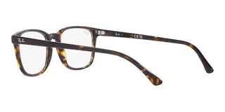 Ray-Ban RX 5418 unisex Brown Geometric Eyeglasses