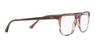 Ray-Ban RX 5418 unisex Red Geometric Eyeglasses