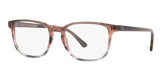 Ray-Ban RX 5418 unisex Red Geometric Eyeglasses