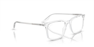 Ray-Ban RX 5421 unisex White Squared Eyeglasses