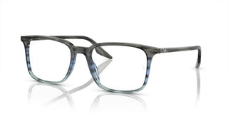 Ray-Ban RX 5421 unisex Blue Squared Eyeglasses