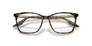 Ray-Ban RX 5422 women Havana Squared Eyeglasses