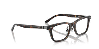 Ray-Ban RX 5426D unisex Havana Squared Eyeglasses