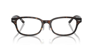 Ray-Ban RX 5427D unisex Havana Squared Eyeglasses