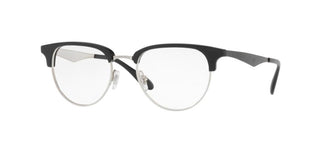 Ray-Ban RX 6396 men Black Geometric Eyeglasses