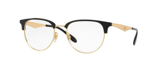 Ray-Ban RX 6396 men Black Geometric Eyeglasses