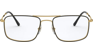 Ray-Ban RX 6434 men Gold Pilot Eyeglasses