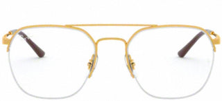 Ray-Ban RX 6444 unisex Gold Pilot Eyeglasses