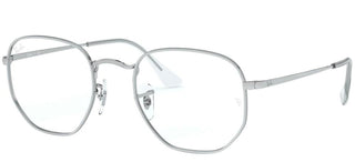 Ray-Ban RX 6448 unisex Silver Geometric Eyeglasses