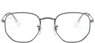 Ray-Ban RX 6448 unisex Ruthenium Geometric Eyeglasses