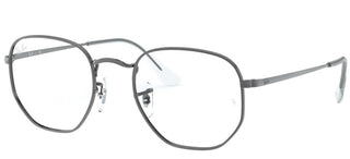 Ray-Ban RX 6448 unisex Ruthenium Geometric Eyeglasses