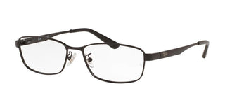 Ray-Ban RX 6452D unisex Black Squared Eyeglasses