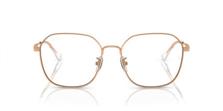 Ray-Ban RX 6490D unisex Rose gold Oversize Eyeglasses