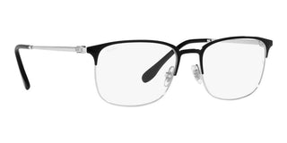 Ray-Ban RX 6494 unisex Black Squared Eyeglasses