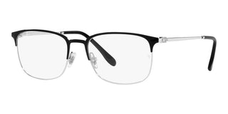 Ray-Ban RX 6494 unisex Black Squared Eyeglasses