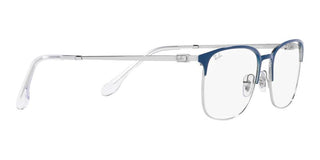 Ray-Ban RX 6494 unisex Blue Squared Eyeglasses