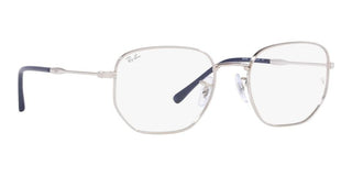 Ray-Ban RX 6496 unisex Silver Geometric Eyeglasses