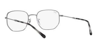 Ray-Ban RX 6496 unisex Ruthenium Geometric Eyeglasses