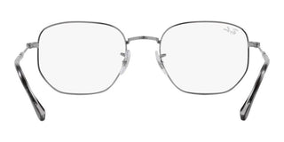 Ray-Ban RX 6496 unisex Ruthenium Geometric Eyeglasses