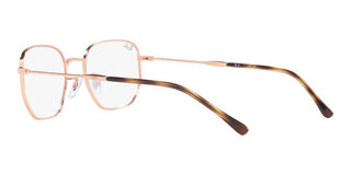 Ray-Ban RX 6496 unisex Rose gold Geometric Eyeglasses