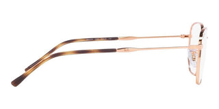 Ray-Ban RX 6496 unisex Rose gold Geometric Eyeglasses