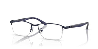 Ray-Ban RX 6501D unisex Blue Squared Eyeglasses