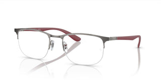 Ray-Ban RX 6513 unisex Grey Geometric Eyeglasses