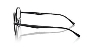 Ray-Ban RX 6517D unisex Black Round Eyeglasses