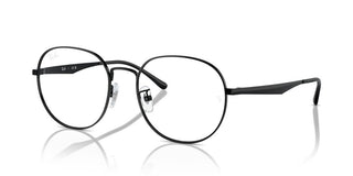 Ray-Ban RX 6517D unisex Black Round Eyeglasses