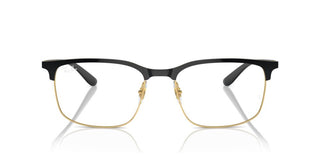 Ray-Ban RX 6518 unisex Black Squared Eyeglasses